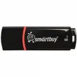 Память Smart Buy "Crown" 8GB, USB 2.0 Flash Drive, черный