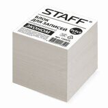 Блок для записей STAFF, непроклеенный, куб 9х9х9 см, белизна 70-80%, 126575